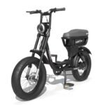 Vélo électrique biplace cargo garrett miller city, batt simple, pneus route – Image 3