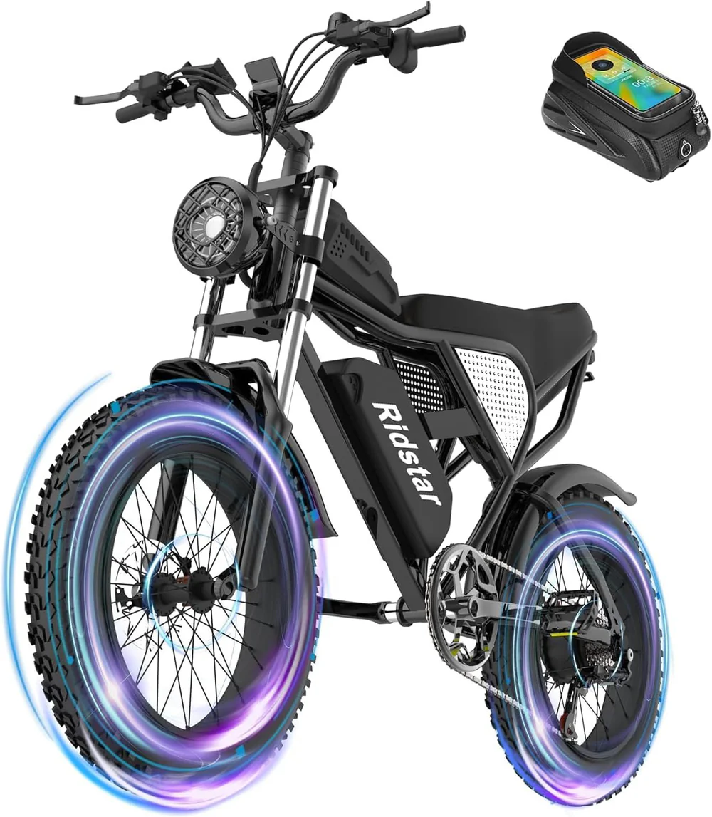 Ridstar-Q20.webp Ridstar Q20 1500W 48V 20AH gros pneu vélo électrique – Image 1