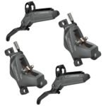 Freins à disque SRAM Code Stealth - Bronze | 4 pistons | C1 - Kit (avant + arrière) | Polarité foncée