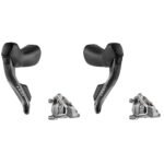 Commande de freins et de dérailleur SRAM RED AXS HRD + freins à disque hydrauliques | Montage plat