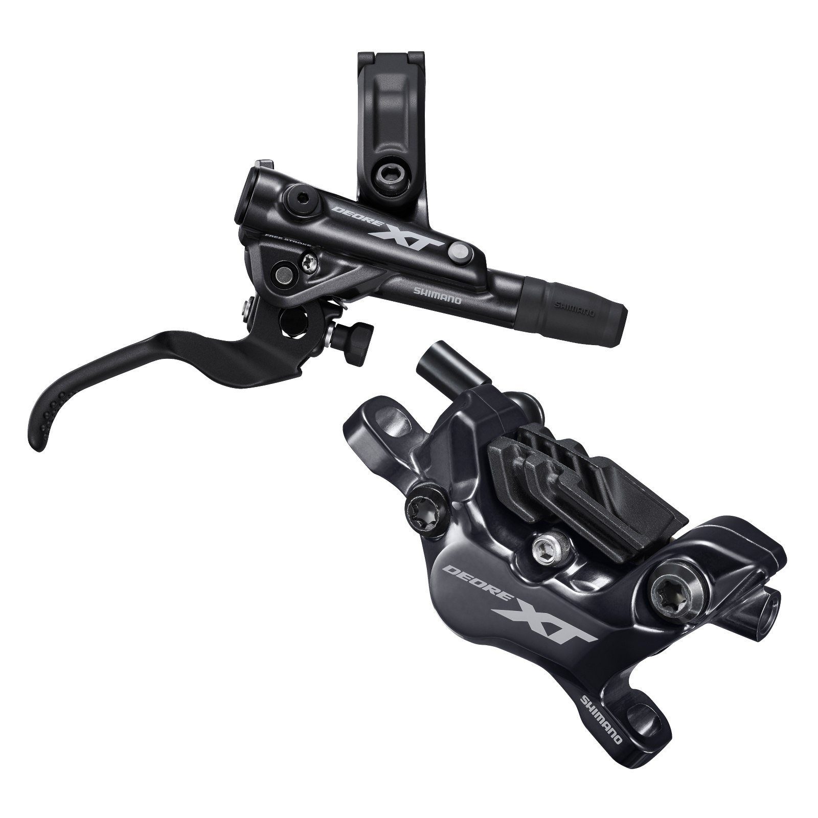 Shimano-Deore-XT-BL-M8100-BR-M8120-Enduro-1.jpg Freins à disque hydrauliques Shimano Deore XT BL-M8100 + BR-M8120 Enduro/Trail - I-Spec EV - J-Kit - Set RW – Image 1