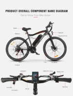 VTT électrique SAMEBIKE SY26-II 500W Moteur – Bild 2