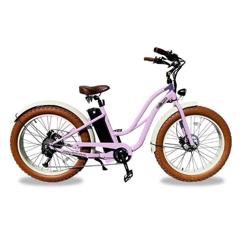 Velo-electrique-Lady-Gorille-compressed.jpg Vélo électrique Lady Gorille – Image 1