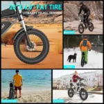 Vélo électrique Ridstar Q20 Lite 1000W 48V 15AH – Bild 3