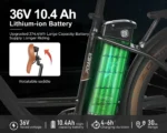 Vélo électrique SAMEBIKE TDE10Z 350W Moteur – Image 3