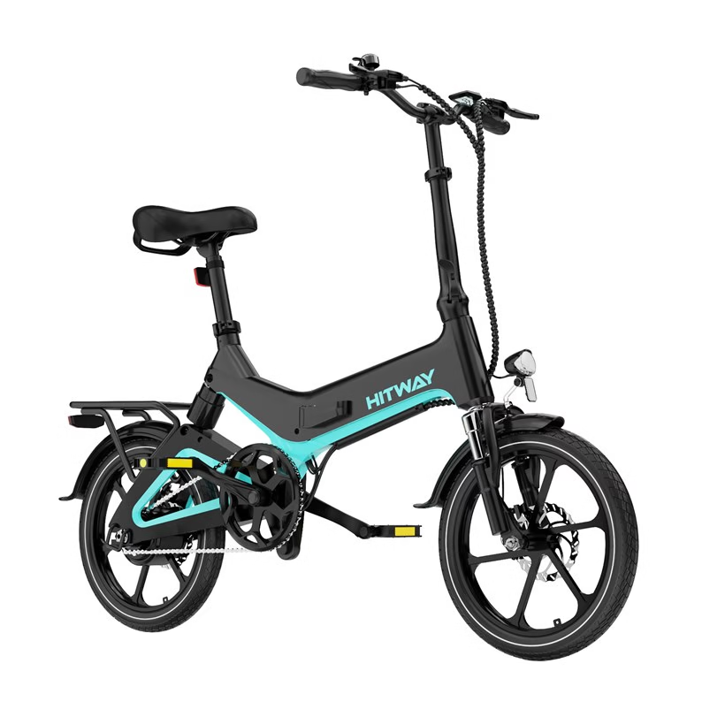 hitway-v-lo-lectrique-e-bike-16pc-92209270_2.png Vélo à assistance électrique pliant Hitway BK2 16" sans panier – Bild 1